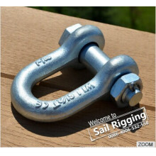 Us Type Hot Galvanised Dee Safety Shackle Sr-G2150-J